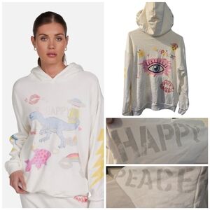 Lauren Moshi Harmony Dino Elements hoodie